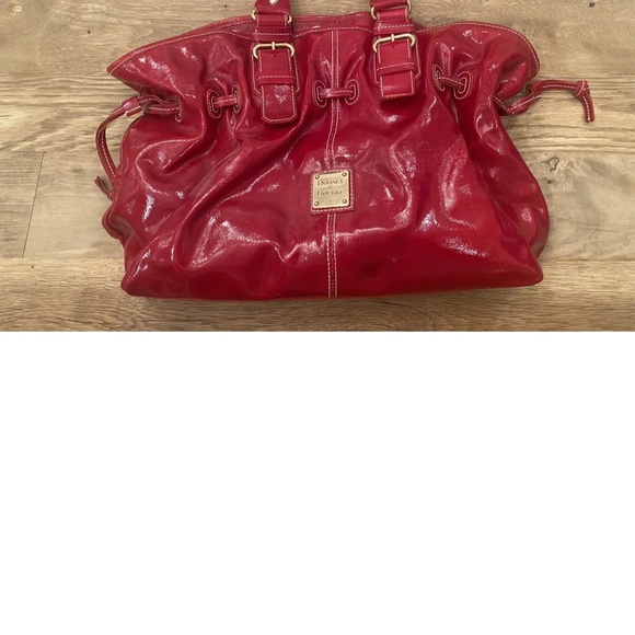 Dooney & Bourke Red Patent Leather bag - Picture 5 of 6